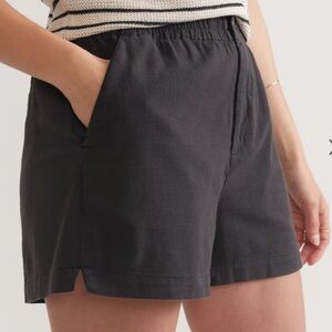 Marine Layer Large Gray Elle Stretch Selvage Short